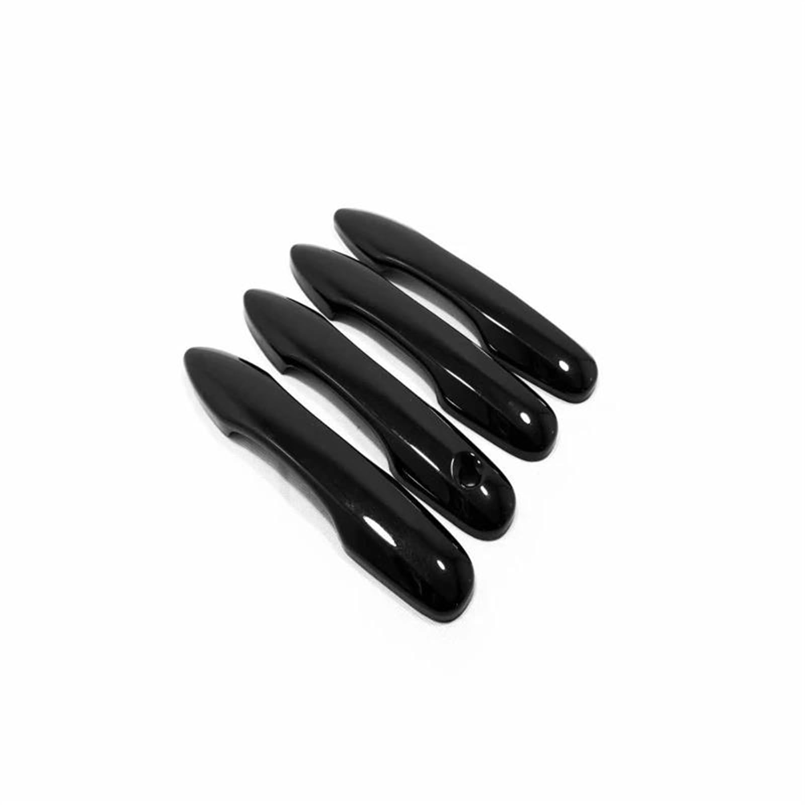 Slimes Black B Car Exterior Cover Side Door Handle Protector Chrome Scratch Protection For Toyota Bz4x For Subaru Solterra 2022 2023 Protection(Black B)