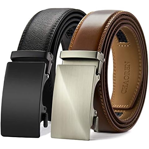 CHAOREN Ratchet Belts for Men - 2 Pack Cover