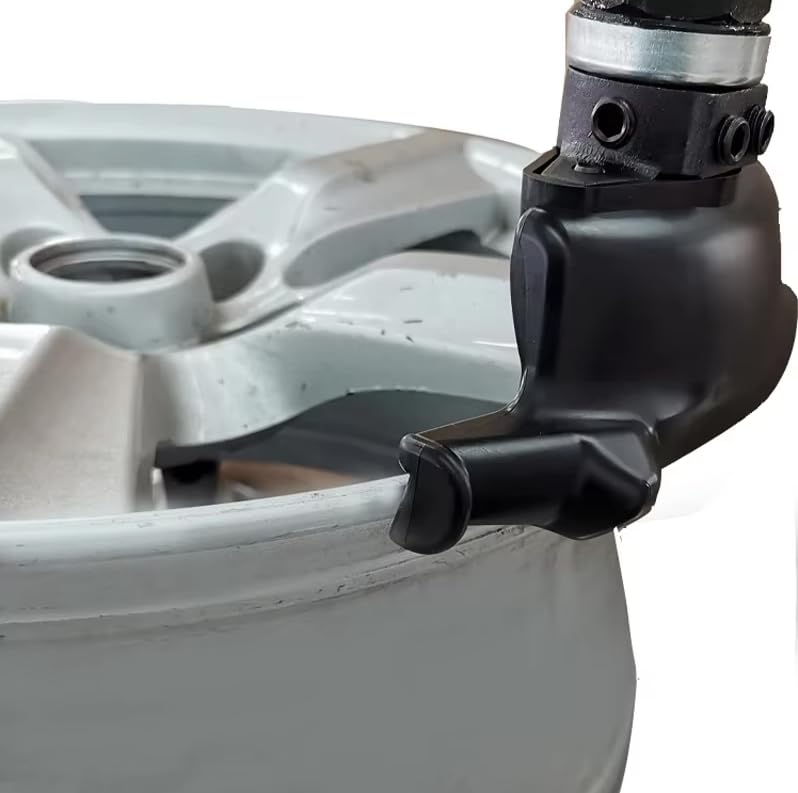 Image of Tire Changer Duck Head, Black Plastic Nylon Mount Demount Duck Head Kit for Tire Changer Machine Tire Repair (30mm)