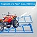 Cartrend 10904 Ramp for Tires up to 195mm Wide, 1 Piece