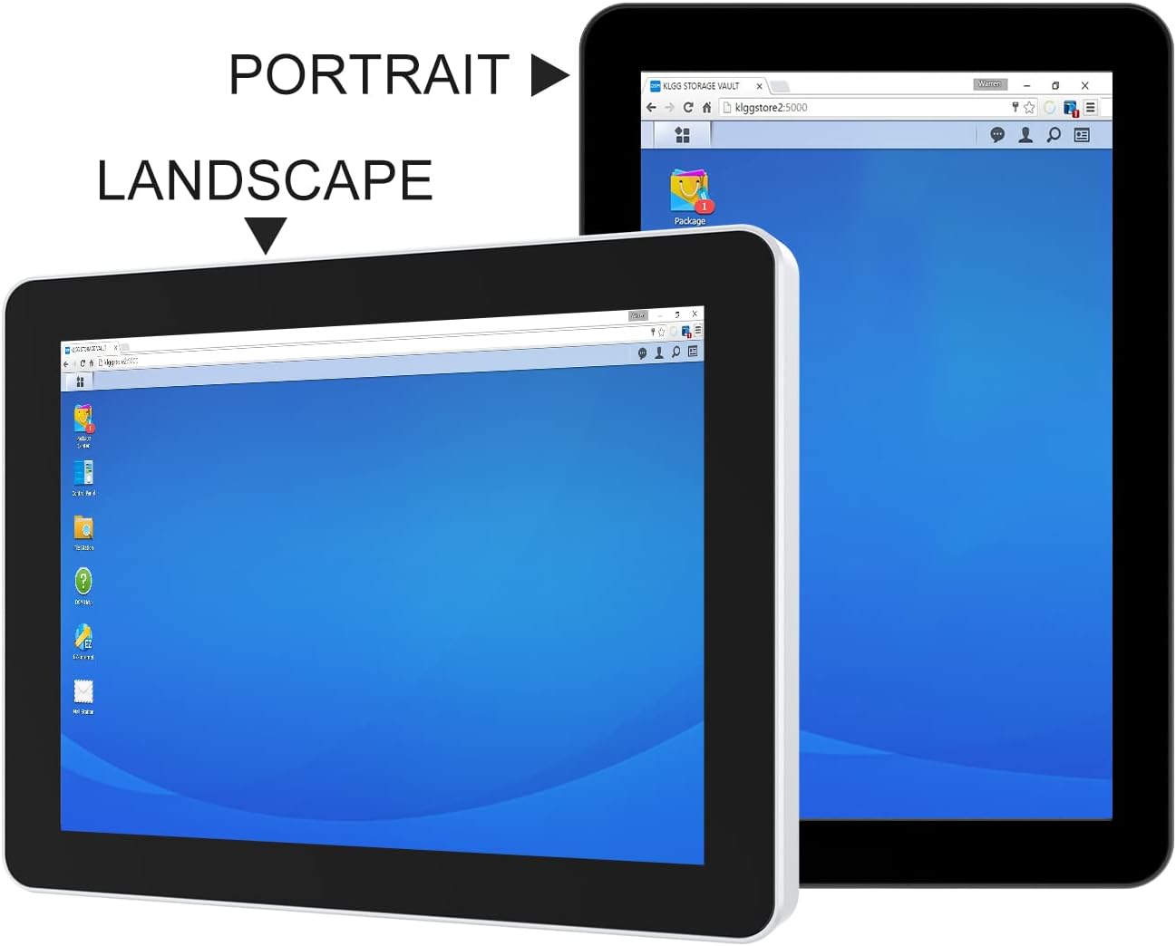 GreenTouch 7 Inch Desktop Wall Mountable Multi PCAP Touch Screen Monitor HDMI/VGA Input 1024 * 600 Resolution Display