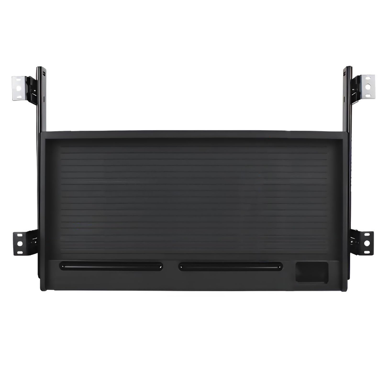Bandeja para teclado debajo del escritorio de 20.3 x 10.6 pulgadas, estante deslizante para cajón de computadora para el hogar/oficina, fácil instalación de tornillos ocultos, ahorra espacio, diseño
