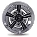 Universal Golf Cart Hubcaps 8 inch Set of 4 SS Chrome Wheel Covers for Golf Cart Club Car EZGO and Other Wheel Hubcaps