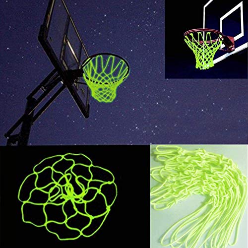Besmon123 Nightlight Basketball Net Luminous Outdoor Portable Sun Powered Sports Nylon - Thumbnail 6