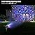 Colorful Solar Christmas RGB Star Projector Outdoor LED Xmas Moving Light Landscape Xmas Decor Lamp Christmas Moving Party Light