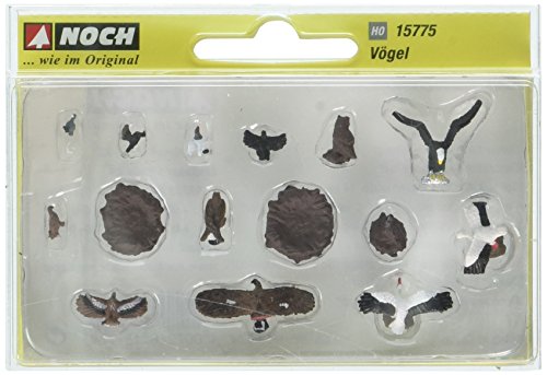 Preisvergleich Produktbild NOCH 15775 - Vögel, Spur H0, bunt