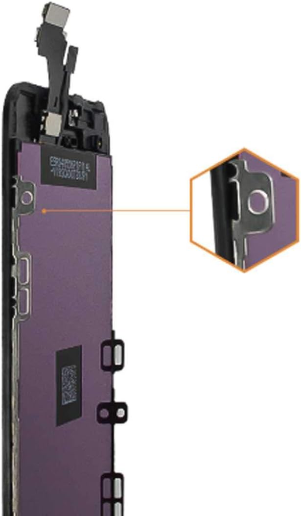 Generic LCD Touch Screen Digitizer Frame Assembly Replacement for iPhone 5 5G - black