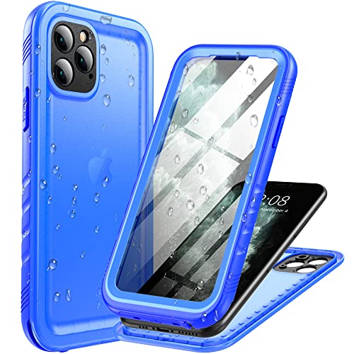 Cozycase for iPhone 11 Pro Waterproof Shockproof Case with Built in Screen/Camera Protector