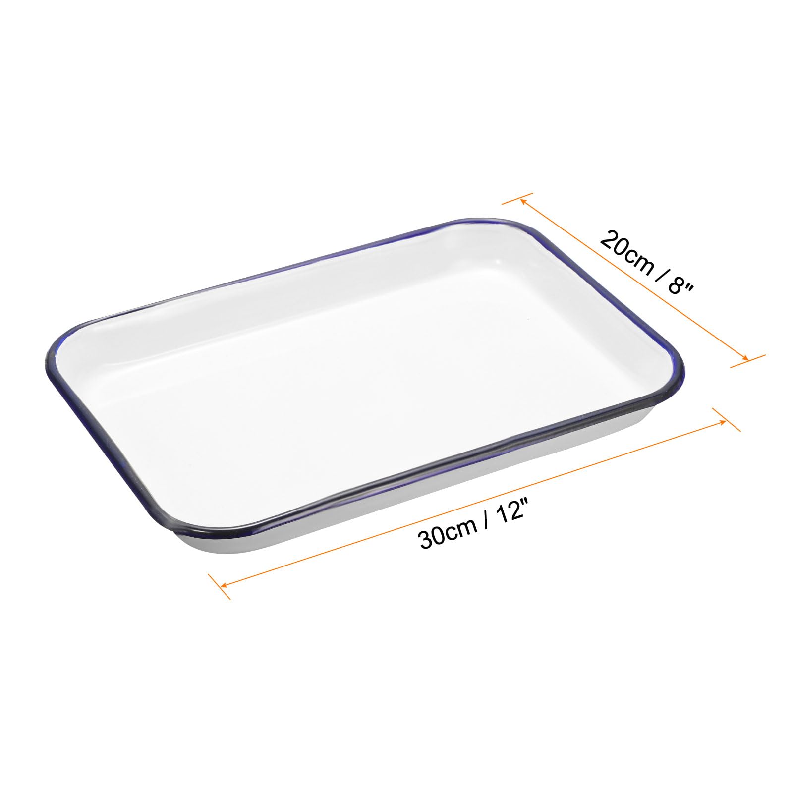 HARFINGTON Butcher Tray Palette - Metal & Enamel -2