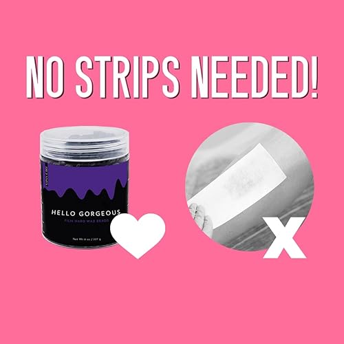 Miniatura 3 de Cuentas de cera dura morada, cera sin dolor para depilación, no necesita tiras, bajo punto de fusión, consistencia similar al gel, para cara y