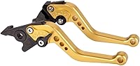 Vista 1 de Palancas de embrague/freno cortas compatibles con GROM MSX125 2014-2019, CBR250R 2011-2013, CBR300R/CB300F/FA 2014-2019, CB400F/CB400R 2013-2015