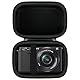 BOVKE Travel Tragetasche Kompatibel mit Sony Alpha ZV-E10 und APS-C spiegellose Digitale Vlog Kamera mit 16-50mm Wechselobjektiv, schwarz