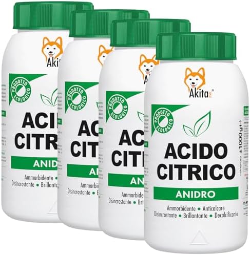 Acido Citrico Anidro In Polvere Nortembio - 2,5 Kg, 100% Puro E Biologico - Per Pulizia, Lavatrice E Giardinaggio - Foto 5