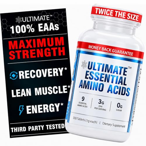 Ultimate Essential Amino Acids Supplement for Cutting, Fasting & Workouts,