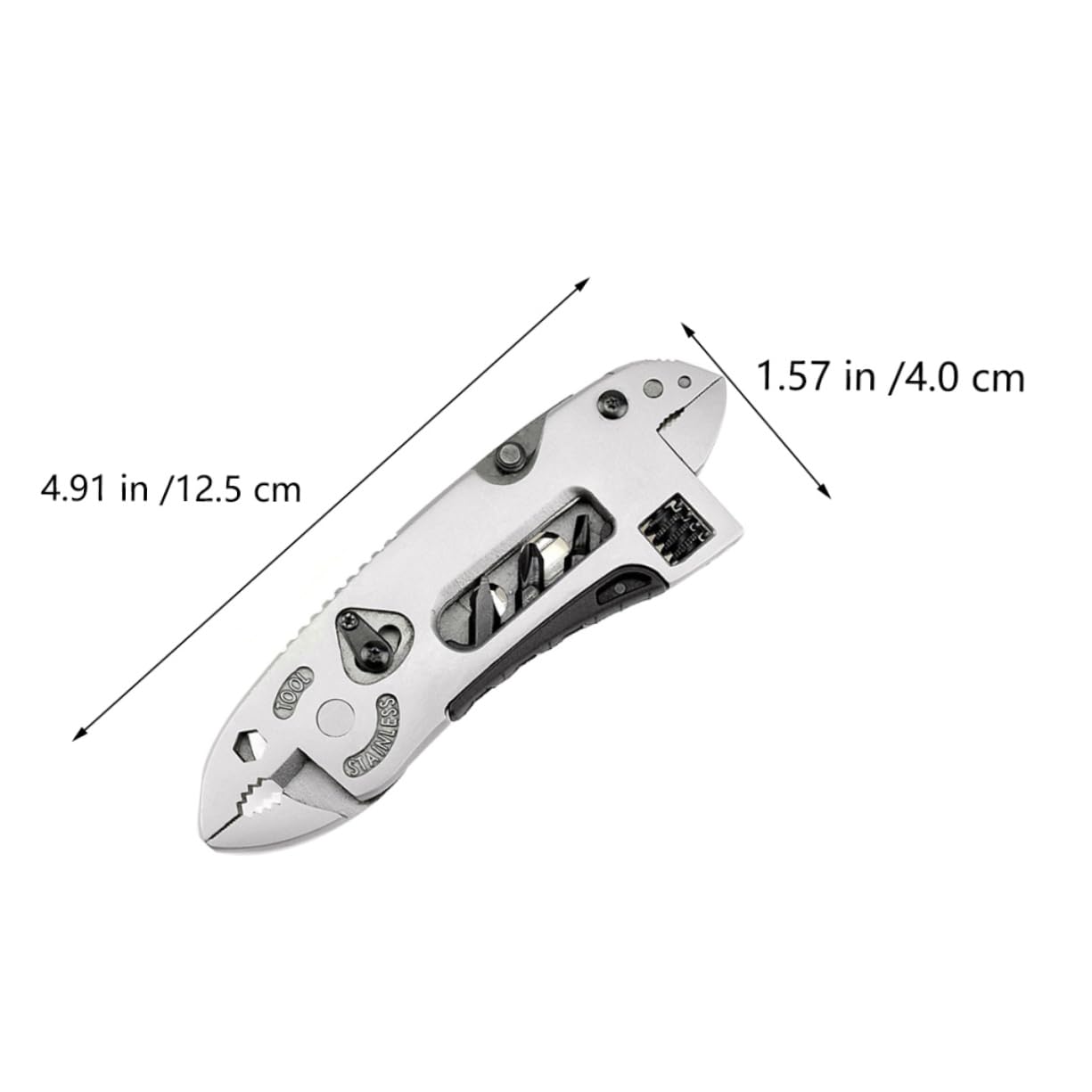 POPETPOP 2 set Pinze Multifunzionali Pinze Da Campeggio Forniture Per Campeggio Attrezzatura Sopravvivenza E Pinze Tascabili Per 2 pezzi * 2