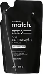Refil Máscara Capilar Pós-Química Match SOS Cauterização 250ml O Boticário