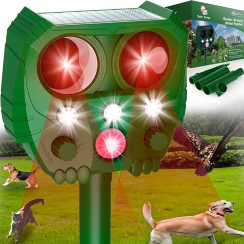 Pestbye® Waterproof Cat Repellent Ultrasonic Repeller Cat Scarer with