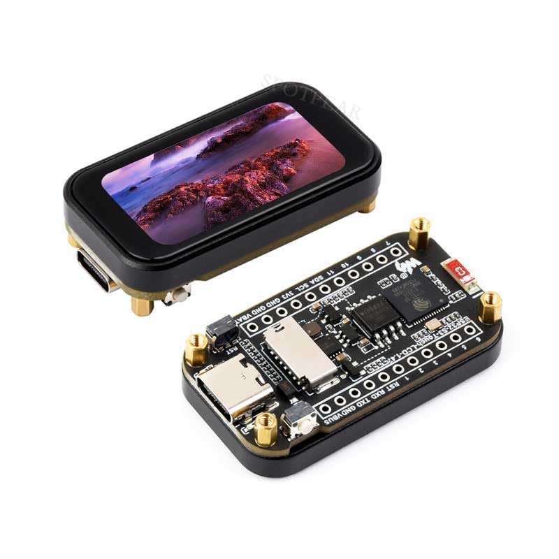 ESP32 S3   Placa de desarrollo LCD de 1.45 pulgadas, pantalla táctil de 1.45 pulgadas, 172 × 320 SD AXS5106L JD9853