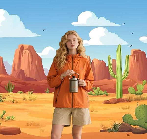 7X5ft Cartoon Desert Cactus Backdrop Wild West Desert Sand Dunes Blue Sky Clouds Photography Background Western Cowboy Cowgirl Birthday Party Decoration Photo Props by HMTFOTO - Image 6