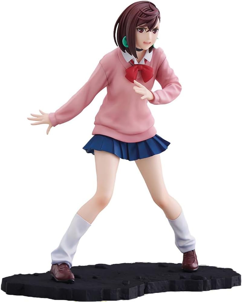 QAHEART Anime Ayase Momo Figure Okarun Action Figure Ayase Momo and Okarun Figures Standing Figurine Desktop Model Statue 6.69 in