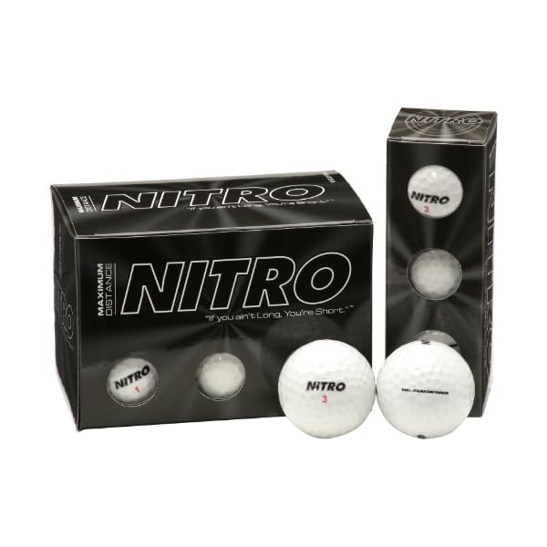 Nitro Maximum Distance Golf Ball (12Pack) U Go Golf