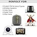 TXEsign Wall Shelf Speaker Mount, Small Wall Shelf for Speaker, Webcam, Cell Phones, Acrylic Floating Shelf (White)