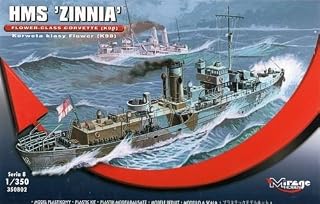 1/350 HMS"Zinnia"Flower-Class Corvette(K98) New Tl