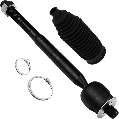 SCITOO Kit de suspensión delantera de 2 piezas con extremo de barra de acoplamiento interior con funda de dirección para Lexus RX330 2007-2009 para