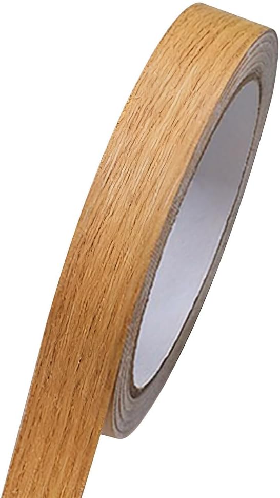 Wood Grain Edge Banding, 3.94"x 32.81ft Decorative Self Adhesive Home Furniture Tape for Cabinets Seams Repair Door Frames Wall, 14