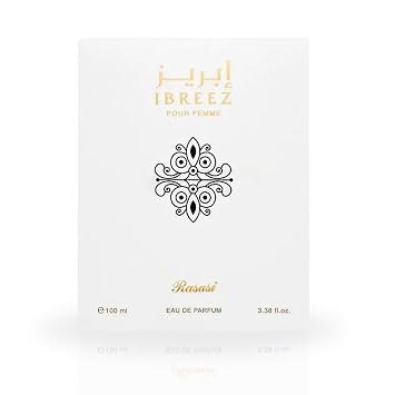 RASASI Ibreez Eau De Parfum For Women Spray 100ML (3.38 OZ) Arabian Perfume For Women Refreshing, Floral And Captivating Fragrance, Long Lasting Perfume For Women, Luxurious Feminine Scent