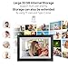 32GB 10.1 Inch WiFi Digital Picture Frame with 1280x800 HD IPS Touch Screen, Send Photo or Videos via App or Email,Support USB Drive/SD Card Extend Storage,Auto-Rotate,Wall Mountable