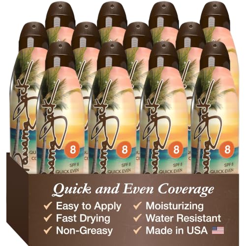 Image of Panama Jack Instant Bronzer Sunscreen, SPF 8, 5.5 OZ (Pack of 12)