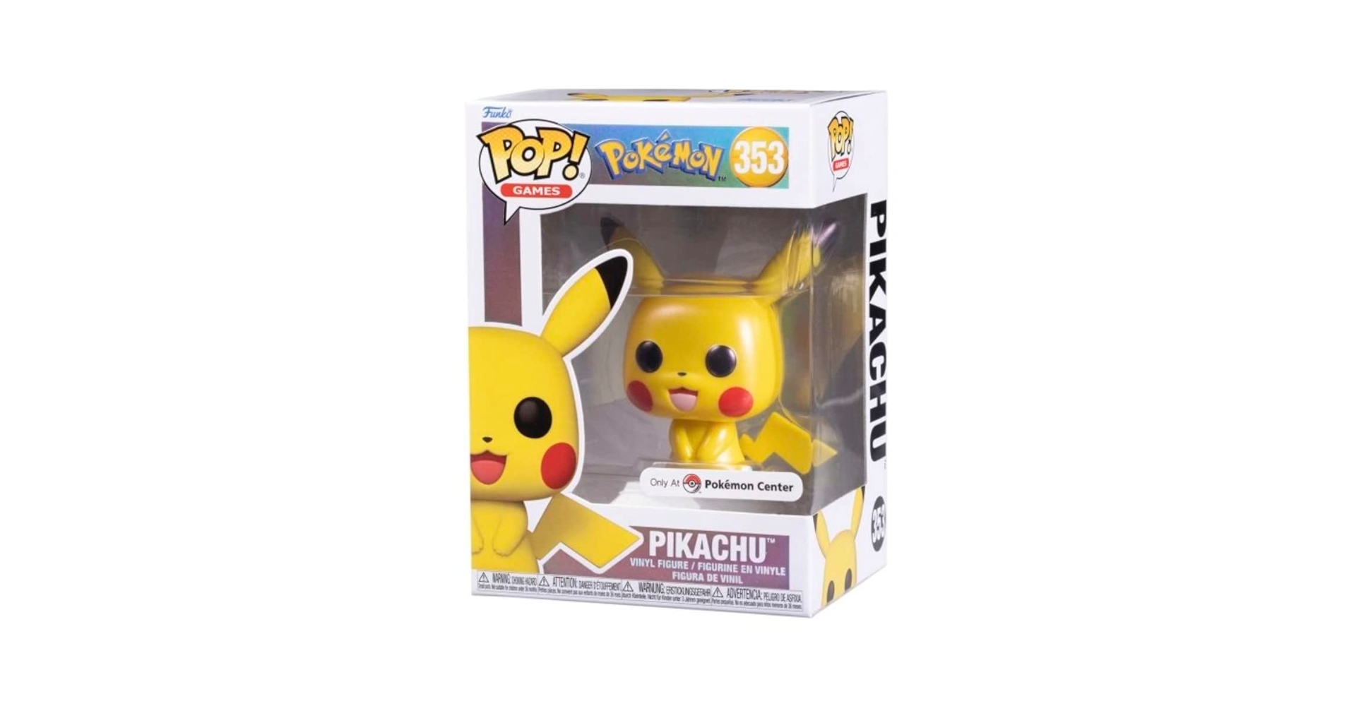funko popフィギュア　ポケモン Amazon.com: Funko Pop Pikachu Pearlescent Pokemon Center