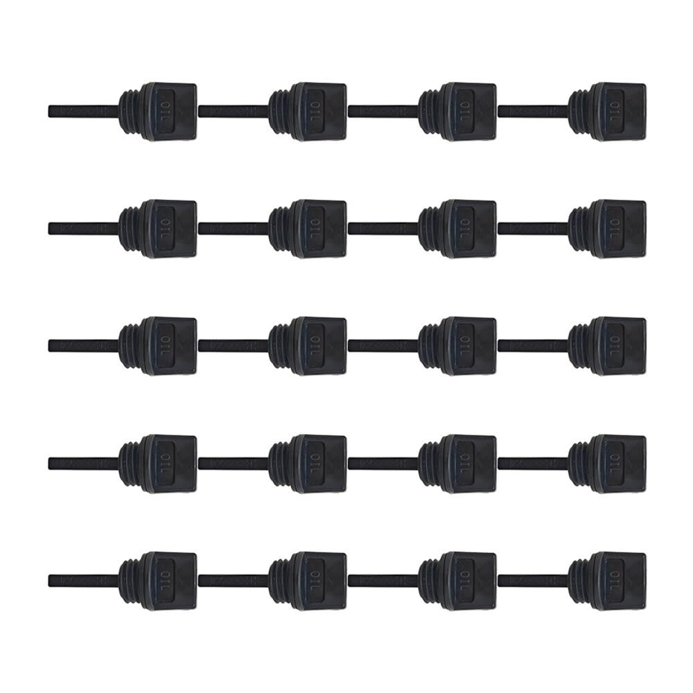 20 Varillas de Nivel de Aceite for Motor generador cortacésped GX160, GX200, GX120, GX140 y GX110 (15600-ZE1-003, 125-692)