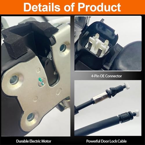 Image of Door Lock Actuator Compatible with Challenger 2015 2016 2017 2018 2019 2020 2021 2022 Front Driver Left Side