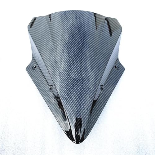 Pare-brise en carbone Ninja 650 déflecteur de flux d'air premium pour moto EX650 2018