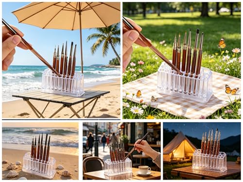 Organizador Acrílico para Herramientas de Manicura miniatura 6