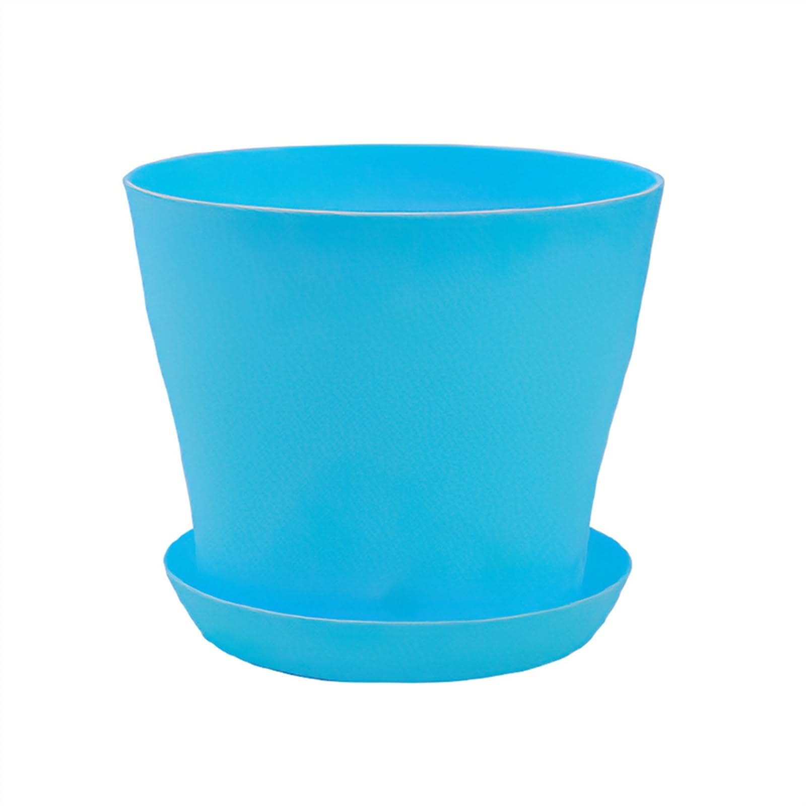 SDGBCXD flowerpot, Succulent Plant Planters Home Balcony Garden Decoration Outdoor Potted Table Decorative(Blue,XL1500ML)