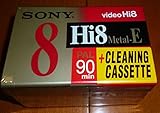  2 Sony Hi8 Metal-E Kassetten 90min + 1 Reinigungskassette, Set