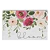 Simply said inc small talk bloom sign flower bloom decor 35 x 525 inch wood sign spring wood block plaque small wood flower signs inspirational wood sign made in usa str1284  urban country home decor