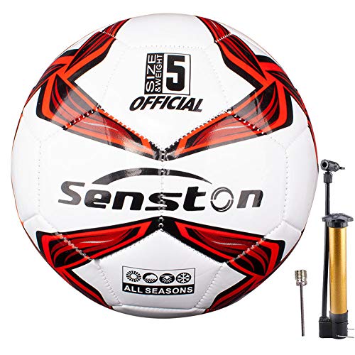 Senston voetbal training bal maat 5 officiële wedstrijd voetbal volwassenen en junior kinderen voetbal bal bal futsal wedstrijd bal