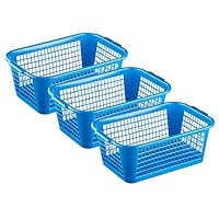 Kigima Opbergmand 20 x 10 x 5,5 cm, 0,7 l, set van 8 stuks, multifunctionele mand van robuust plastic, BPA-vrij, opbergdoos voor keuken en badkamer Kigima Opbergmand 20 x 10 x 5,5 cm, 0,7 l, set van 8 stuks, multifunctionele mand van robuust plastic, BPA-vrij, opbergdoos voor keuken en badkamer