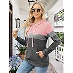 MixShe Women’s 2025 Fall Long Sleeve Hoodie Pullover Sweatshirt Lightweight Casual Tops Blouse - Image 4