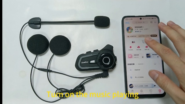 2x BT-S2 Helm Bluetooth-headset, BETOWEY Motorfiets-intercom Bluetooth-communicatiesysteem Interphone voor Paardrijden, Skiën