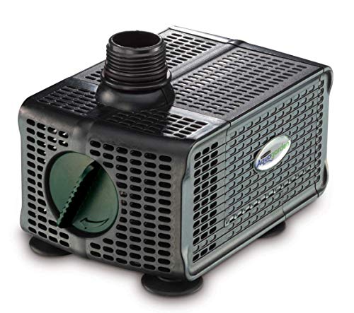 Pennington Aqugarden , Premium Auto Shut-Off Fountain Pump , Suitable for Garden Fountains, Water Features, Aquapoincs & Hydroponics , 150 - 300 Gallon Model