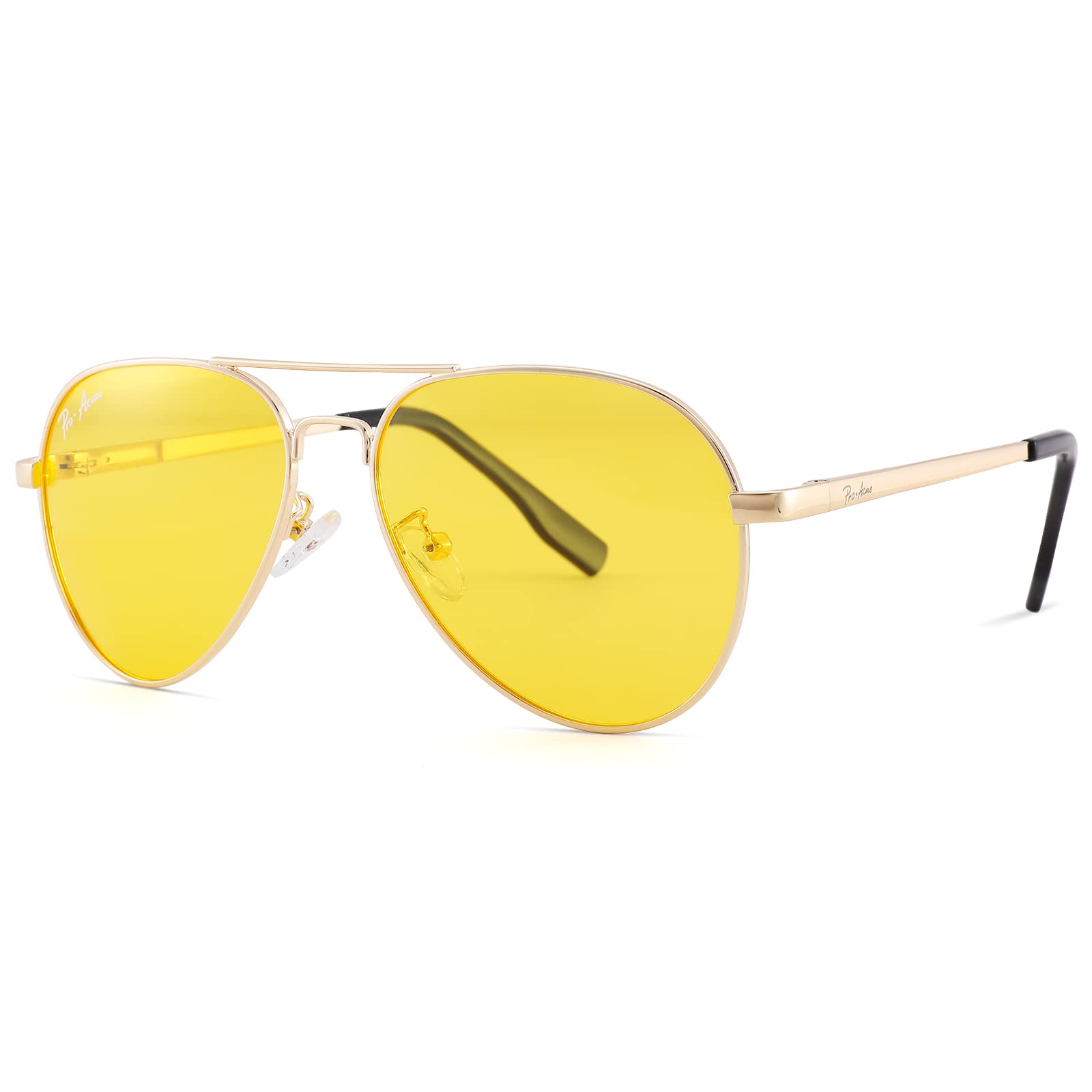 Pro Acme Kids Aviator Polarized Sunglasses for Boys Girls Age 3-18
