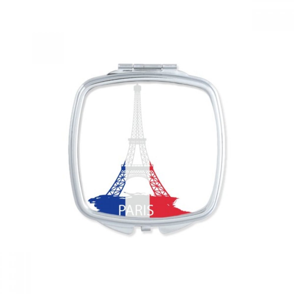 Miroir de poche Tour Eiffel pour corriger votre maquillage n'importe où en un geste