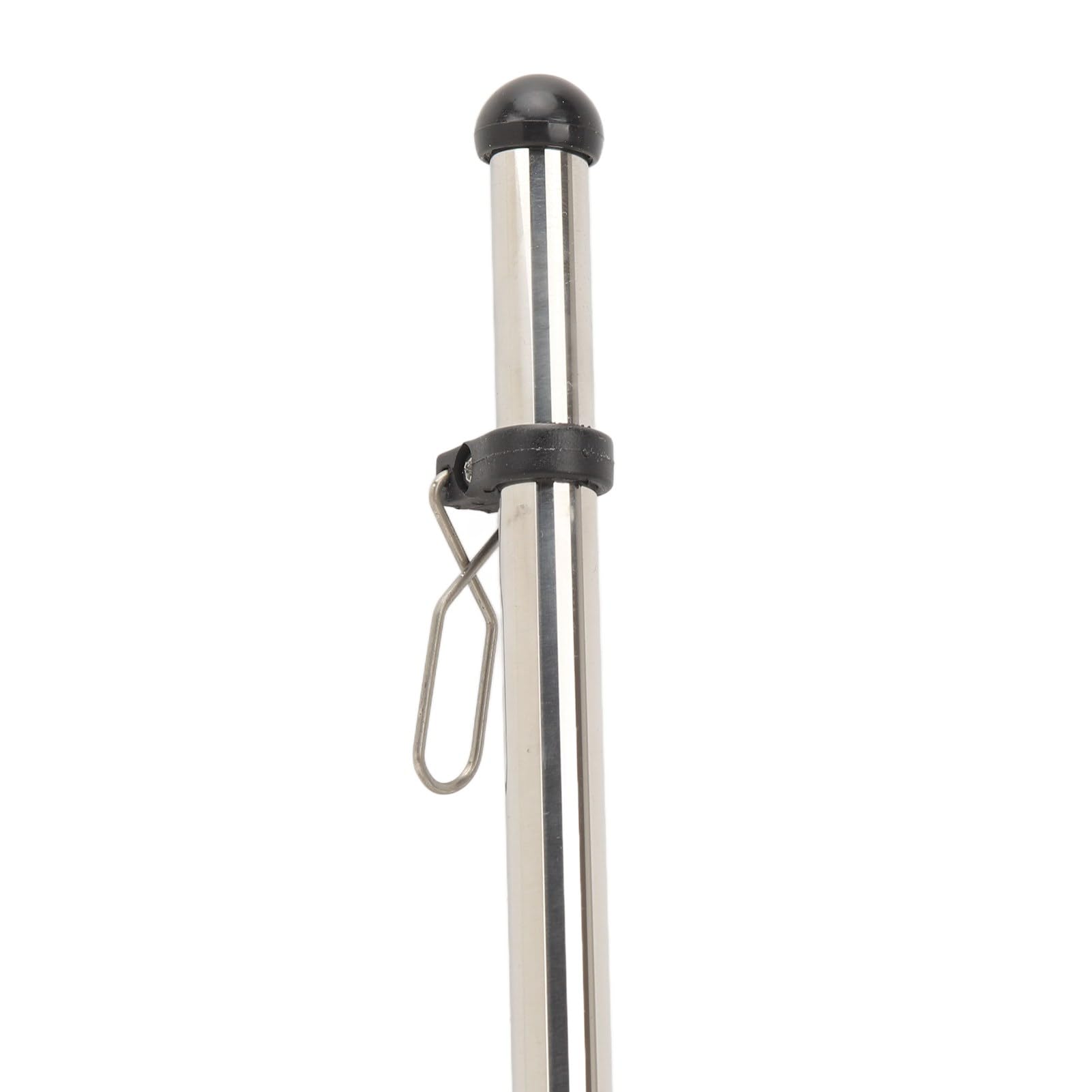 Mât de Drapeau pour Bateau et Yacht, Support sur Rail en Acier Inoxydable, 560mm, Facile à Installer, Mât de Drapeau de qualité Marine