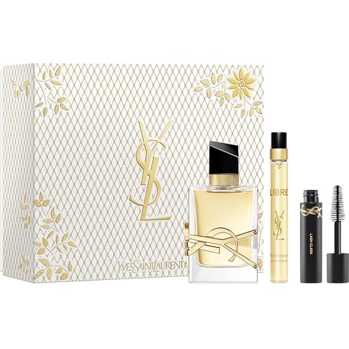 Yves Saint Laurent Libre Eau de Parfum 50ml Gift Set 2024 (Contains 50ml EDP, 10ml Travel Spray and Mini Mascara)