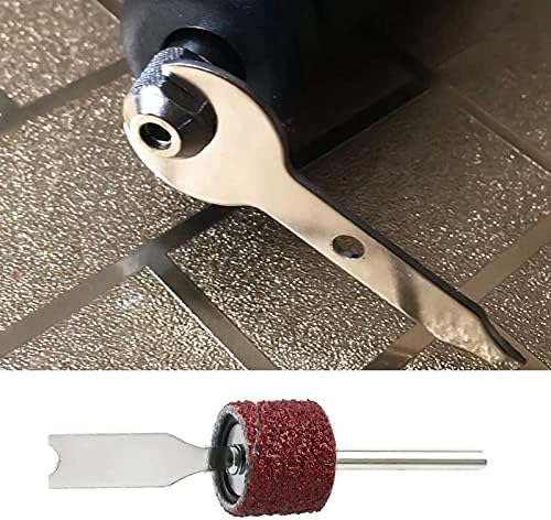 307 Pieces Drum Sander Set Sanding Drum Kit 300 Pieces Sanding Band Sleeves (80#/120#/240#) + 6 Pieces Drum Mandrels